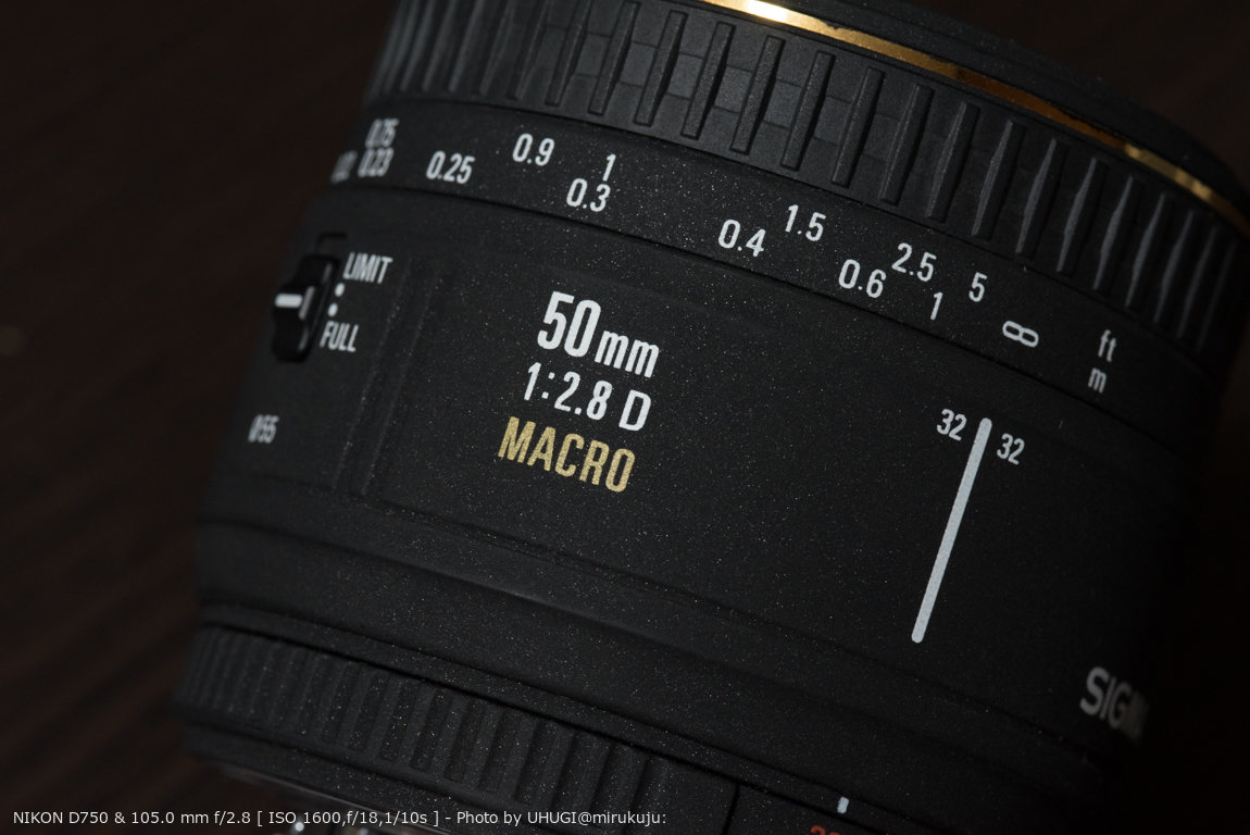 SIGMA シグマ 50mm F2.8 MACRO EX SIGMA